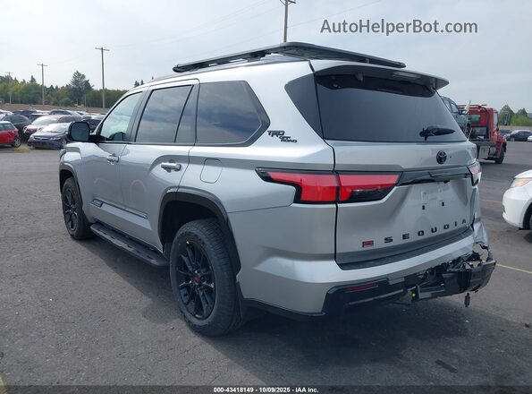 7SVAAABA3SX057385 2025 TOYOTA SEQUOIA Silver Հետևի ձախ