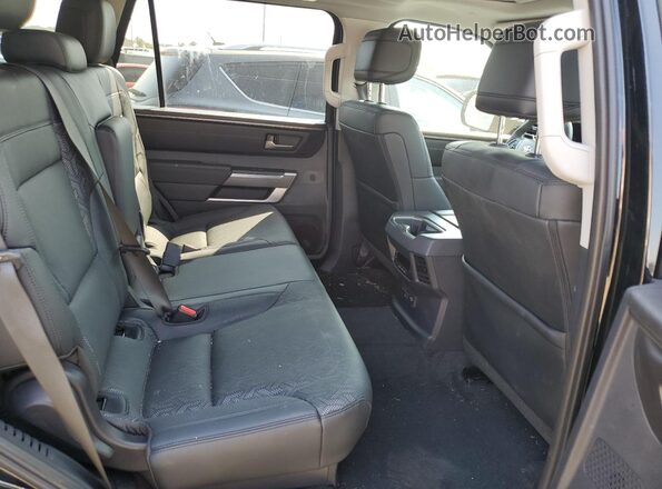 7SVAAABAXPX012984 2023 TOYOTA SEQUOIA Black უკანა სალონის ხედი