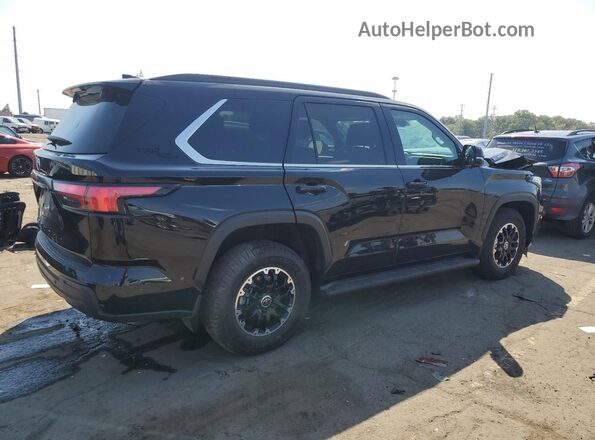 7SVAAABAXPX012984 2023 TOYOTA SEQUOIA Black უკანა მარჯვენა