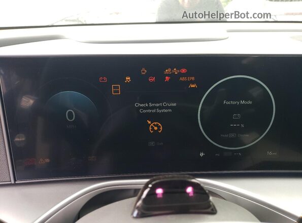 7YAMUFS38TY004666 2026 HYUNDAI IONIQ Black Widok zestawu wskaźników