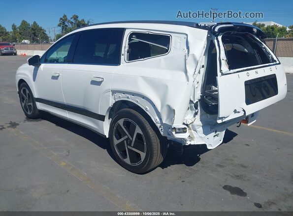 7YAMYFS59TY003693 2026 HYUNDAI IONIQ 9 White Trasero izquierdo