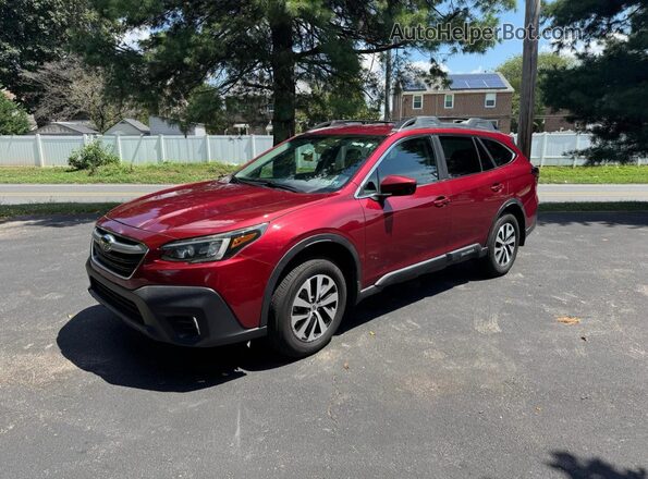 4S4BTACCXM3116608 2021 SUBARU OUTBACK Red Rear right