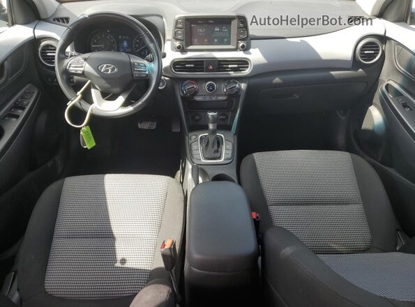 KM8K22AA1LU519797 2020 HYUNDAI KONA Black Вид щитка приладів