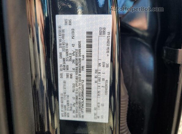 1FTVW3LK3RWG09712 2024 FORD F-150 LIGHTNING Blue 