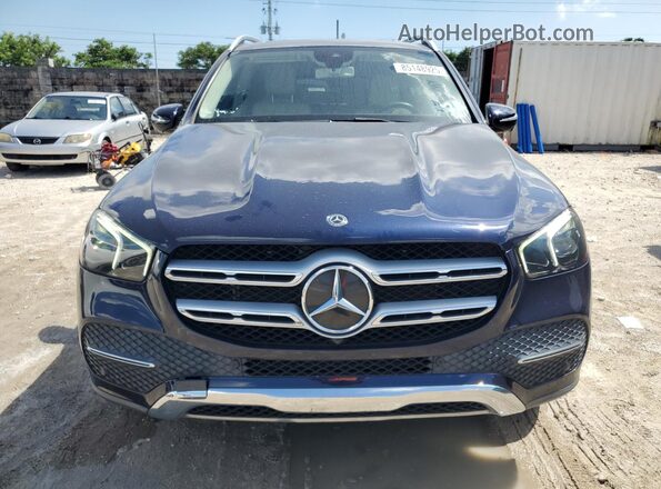 4JGFB4JB2LA103829 2020 MERCEDES-BENZ GLE Синий Вид сзади