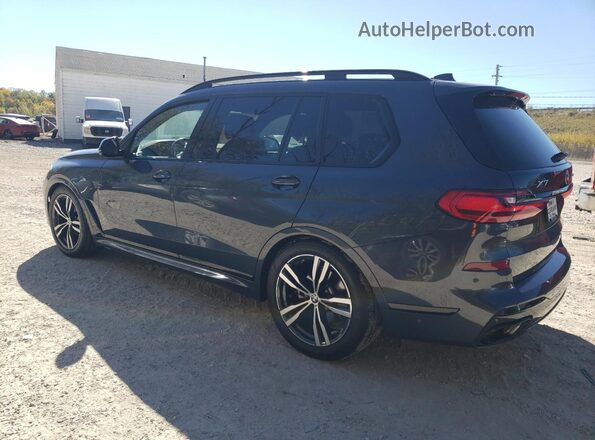 5UXCW2C08N9K24749 2022 BMW X7 Gray Հետևի աջ