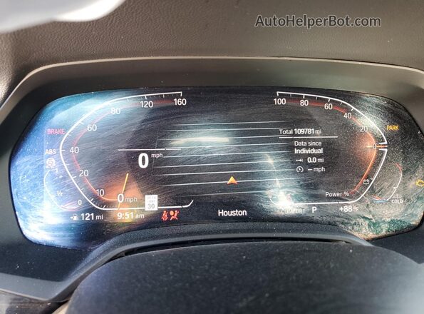 5UXCR4C0XM9H39546 2021 BMW X5 White Vista de los asientos traseros