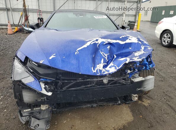 JTHMPAAY4RA110790 2024 LEXUS LC Blue უკანა ხედი