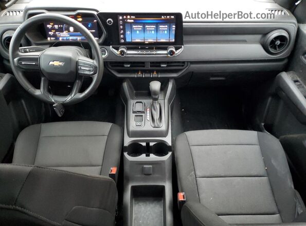 1GCGSBECXR1134559 2024 CHEVROLET COLORADO Brown Vista del cuadro de instrumentos