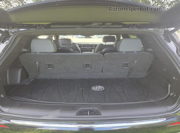 5GAERBKW2PJ190253 2023 BUICK ENCLAVE Black Widok wnętrza 360 stopni