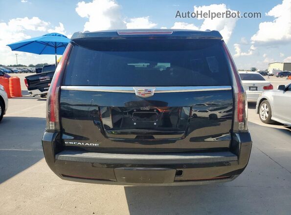 1GYS3KKJ1KR118861 2019 CADILLAC ESCALADE Черный Вид салона спереди
