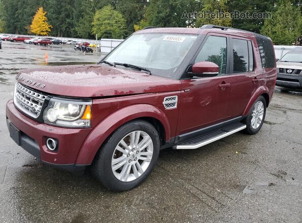 SALAK2V66GA800225 2016 LAND ROVER LR4 Maroon 