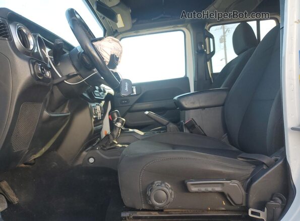 1C6HJTFG6LL174655 2020 JEEP GLADIATOR White წინა პანელის ხედი