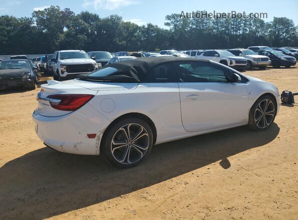 W04WH3N57HG113742 2017 BUICK CASCADA White Tył prawy