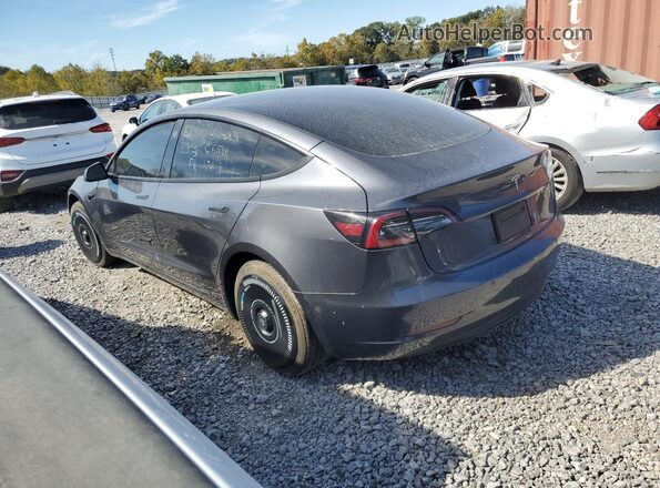 5YJ3E1EA3NF185238 2022 TESLA MODEL 3 Gray უკანა მარჯვენა