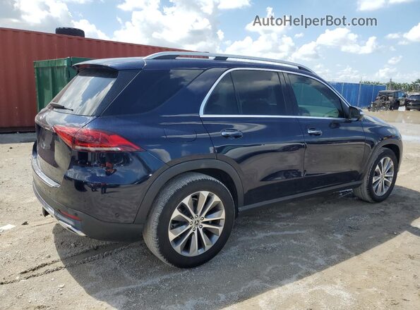 4JGFB4JB2LA103829 2020 MERCEDES-BENZ GLE Синий Передняя правая четверть