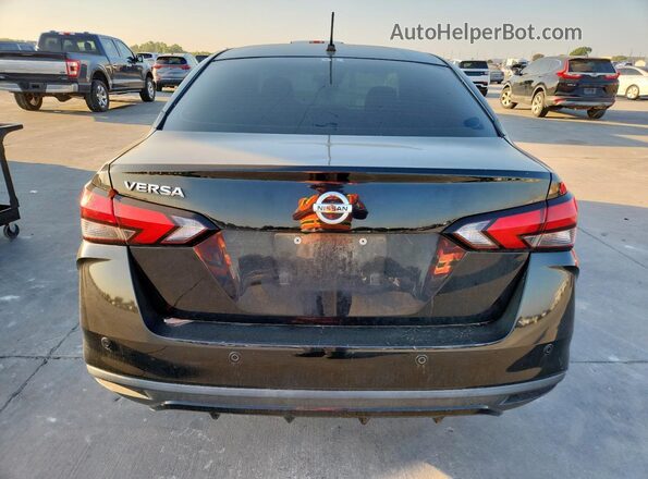3N1CN8DVXLL887751 2020 NISSAN VERSA Black Вид салону спереду