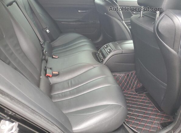WBA6D2C56GGT65556 2016 BMW 6 SERIES Black Սալոնի հետևի տեսք