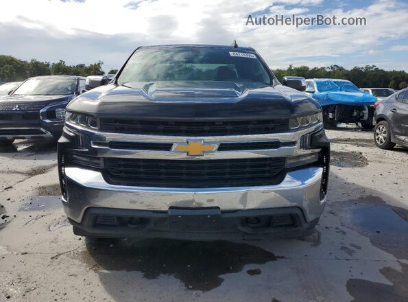 1GCRYDEDXLZ127468 2020 CHEVROLET SILVERADO Black Vista trasera
