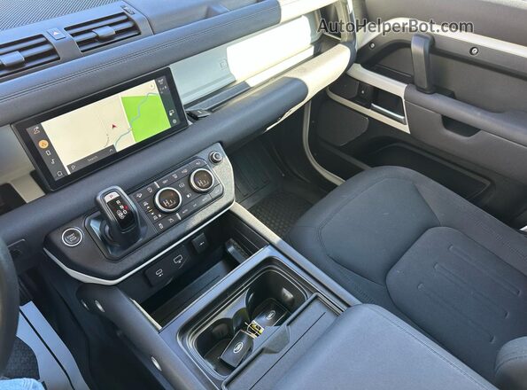 SALEK7RX2M2040737 2021 LAND ROVER DEFENDER White უკანა სავარძლების ხედი