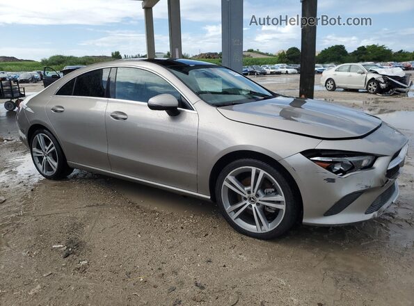 W1K5J4GB9LN089789 2020 MERCEDES-BENZ CLA-CLASS Silver Front view