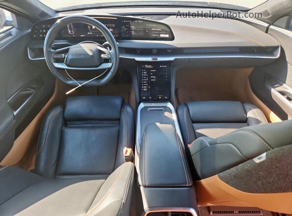 50EA1TEA6PA005045 2023 LUCID AIR Maroon Dashboard view