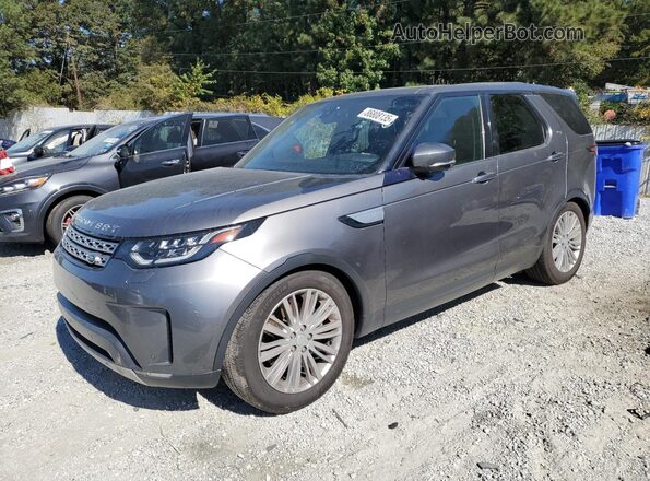 SALRHBBV5HA028198 2017 LAND ROVER DISCOVERY Серый Задняя левая четверть