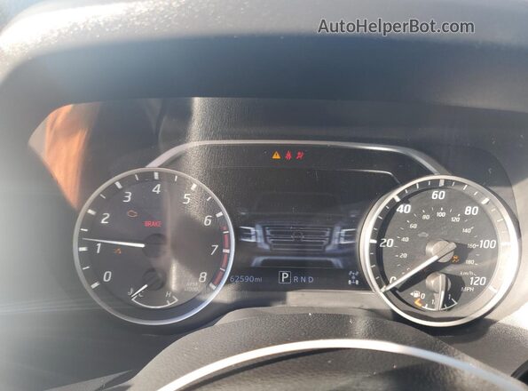 1N6AA1EDXLN501808 2020 NISSAN TITAN Silver Widok tylnych siedzeń