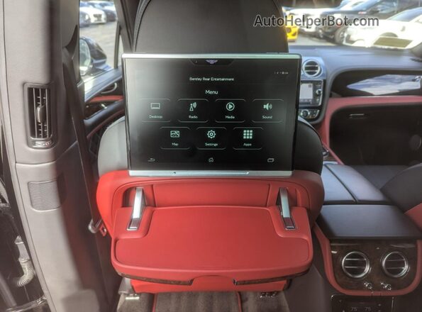 SJAAC2ZV8JC021962 2018 BENTLEY BENTAYGA Черный Вид задних сидений