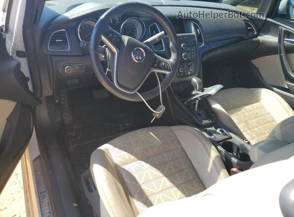 W04WH3N57HG113742 2017 BUICK CASCADA White Widok deski rozdzielczej