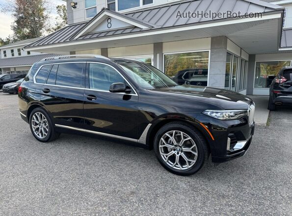 5UXCW2C01M9G78181 2021 BMW X7 Black Задня ліва чверть
