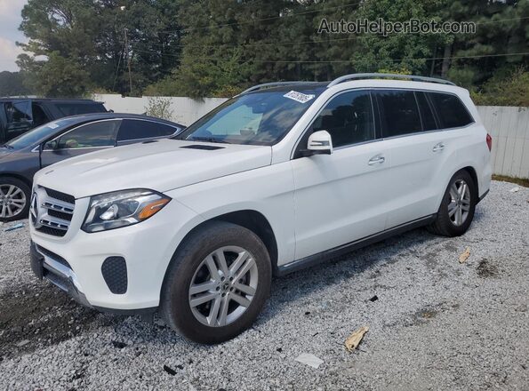 4JGDF6EE2KB237616 2019 MERCEDES-BENZ GLS-CLASS White Trasero izquierdo
