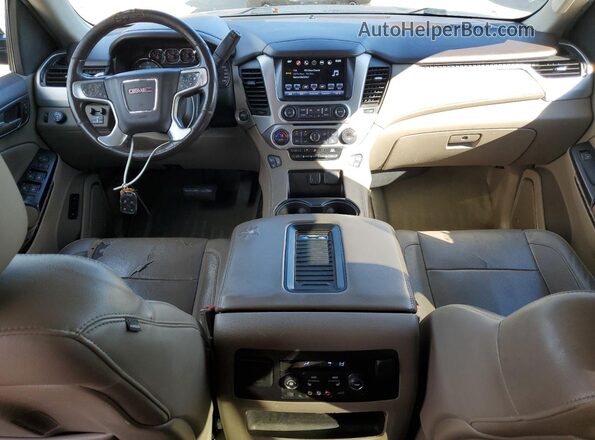 1GKS1GKCXGR288187 2016 GMC YUKON Black Widok zestawu wskaźników