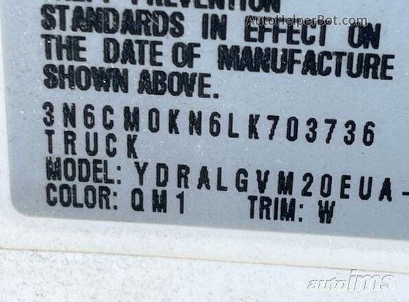 3N6CM0KN6LK703736 2020 NISSAN NV200  CARGO  