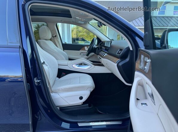 4JGFB4KB9NA648315 2022 MERCEDES-BENZ GLE-CLASS Blue Հետևի տեսք