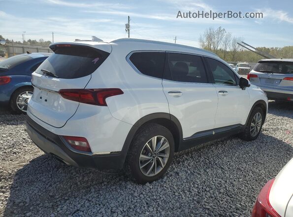 5NMS53AD7LH261191 2020 HYUNDAI SANTA FE Белый Передняя правая четверть