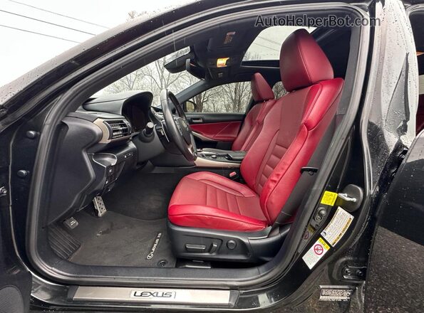 JTHC81D22K5035098 2019 LEXUS IS Black Widok komory silnika