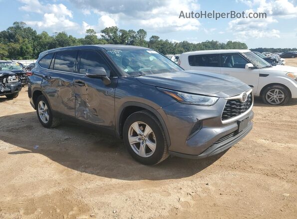5TDCZRAH0LS006085 2020 TOYOTA HIGHLANDER Gray წინა მარჯვენა