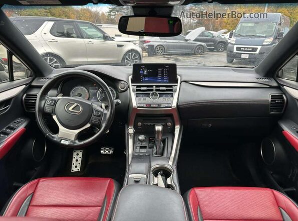 JTJBARBZ1J2157562 2018 LEXUS NX Black Dashboard view