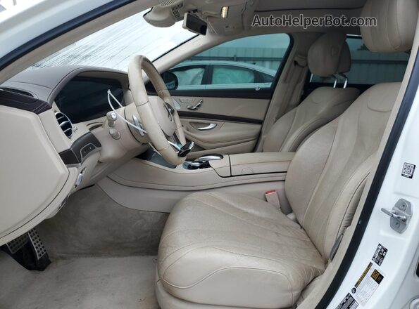 WDDUG6GB8JA346550 2018 MERCEDES-BENZ S-CLASS Белый 