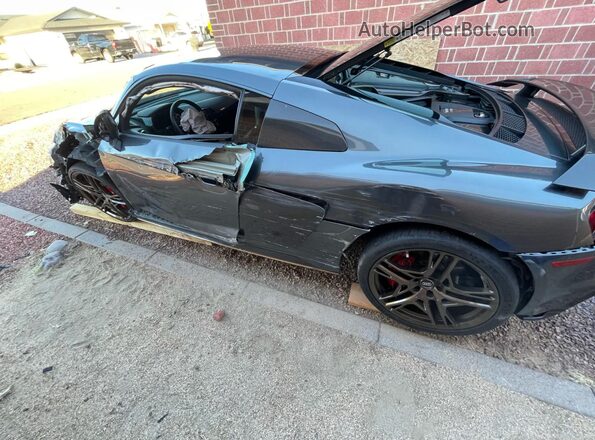 WUAKBAFX0L7900411 2020 AUDI R8 Gray Widok wnętrza 360 stopni