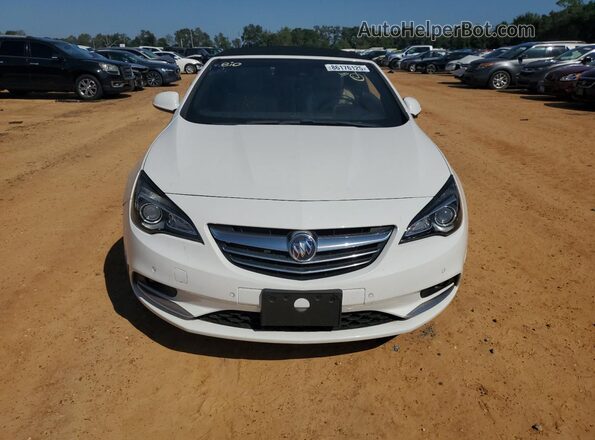 W04WH3N57HG113742 2017 BUICK CASCADA White Widok z przodu