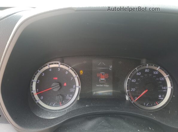 5TDCZRAH0LS006085 2020 TOYOTA HIGHLANDER Gray ხელსაწყოთა პანელის ხედი