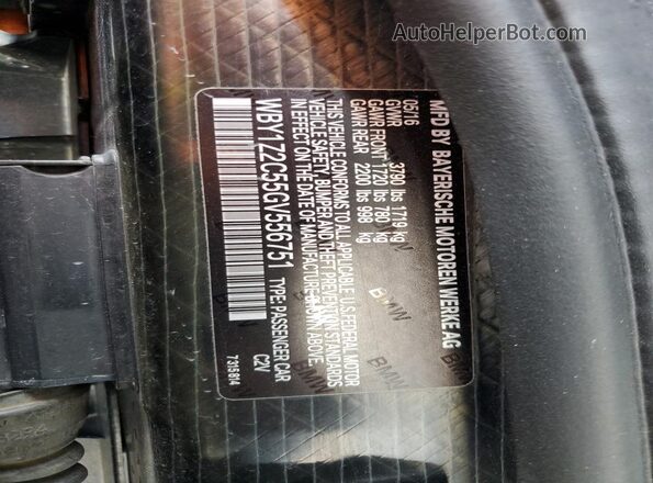 WBY1Z2C55GV556751 2016 BMW I SERIES Gray 