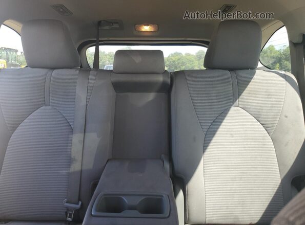 5TDCZRAH0LS006085 2020 TOYOTA HIGHLANDER Gray უკანა სავარძლების ხედი