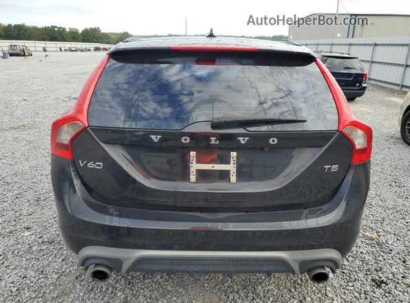 YV140MEL1J2391526 2018 VOLVO V60 Black Widok wnętrza z przodu