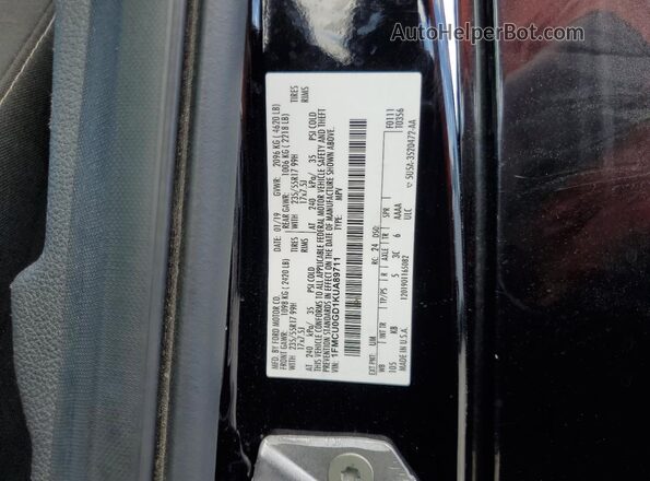 1FMCU0GD1KUA89711 2019 FORD ESCAPE Black 360 interior view