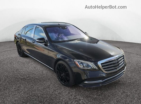 WDDUG6GB7LA502841 2020 MERCEDES-BENZ S Black Tył lewy