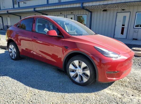 7SAYGDEE5RA217617 2024 TESLA MODEL Y Red Вид спереду