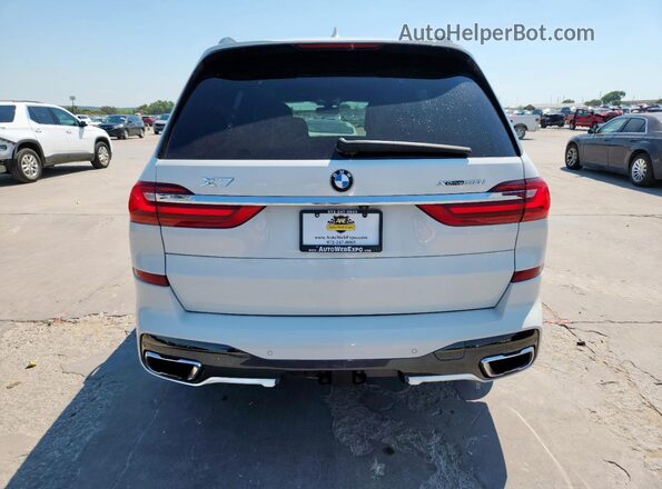 5UXCX4C52KLS37502 2019 BMW X7 White წინა სალონის ხედი